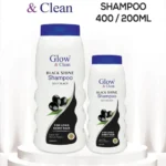 Glow & Clean Black Shine Shampoo 400ML